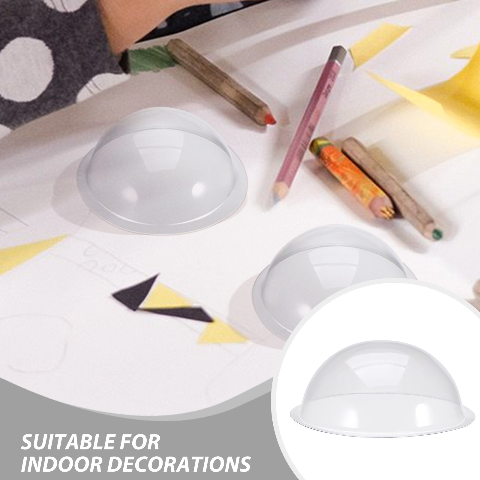 12 stuks stevige, transparante - Plastic Dome Clear recensie en prijs